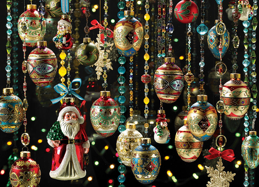 Cobble Hill Puzzles: Christmas Ornaments