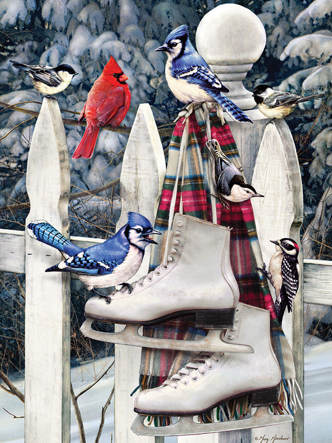 Cobble Hill Puzzles: Birds with Skates